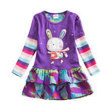 Load image into Gallery viewer, Long Sleeve Baby Girl Dress with Beautiful Decorations