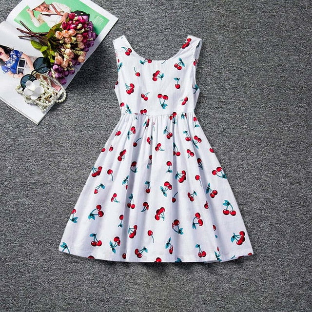 Dot Long Sleeve Dress For Baby Girls Teenager for School Daily Wear