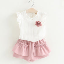 Load image into Gallery viewer, Melario Two-piece Sleeveless Girls Clothes Suit Skirt