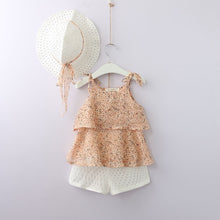 Load image into Gallery viewer, Melario Two-piece Sleeveless Girls Clothes Suit Skirt