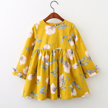 Load image into Gallery viewer, Long Sleeve Princess Girls Dress For Summer