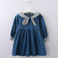 Load image into Gallery viewer, Long Sleeve Princess Girls Dress For Summer