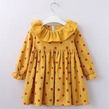 Load image into Gallery viewer, Long Sleeve Princess Girls Dress For Summer