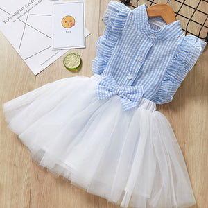 Girl Mesh Princess Dress for Summer