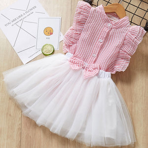 Girl Mesh Princess Dress for Summer